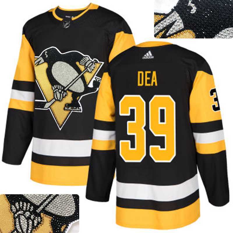Penguins #39 Dea Black Glittery Edition Adidas Jersey,We sell and wholesale Penguins #39 Dea Black Glittery Edition Adidas Jersey on line form chian!
